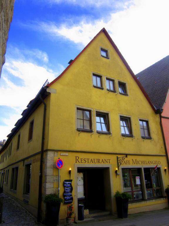 Gaestezimmer Michelangelo Rothenburg ob der Tauber Dış mekan fotoğraf